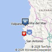 Zero Hotel Valparaiso Map